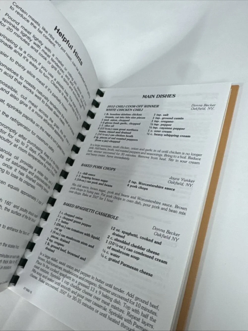 2015 St Padre Pio Parish Cookbook Oakfield New York